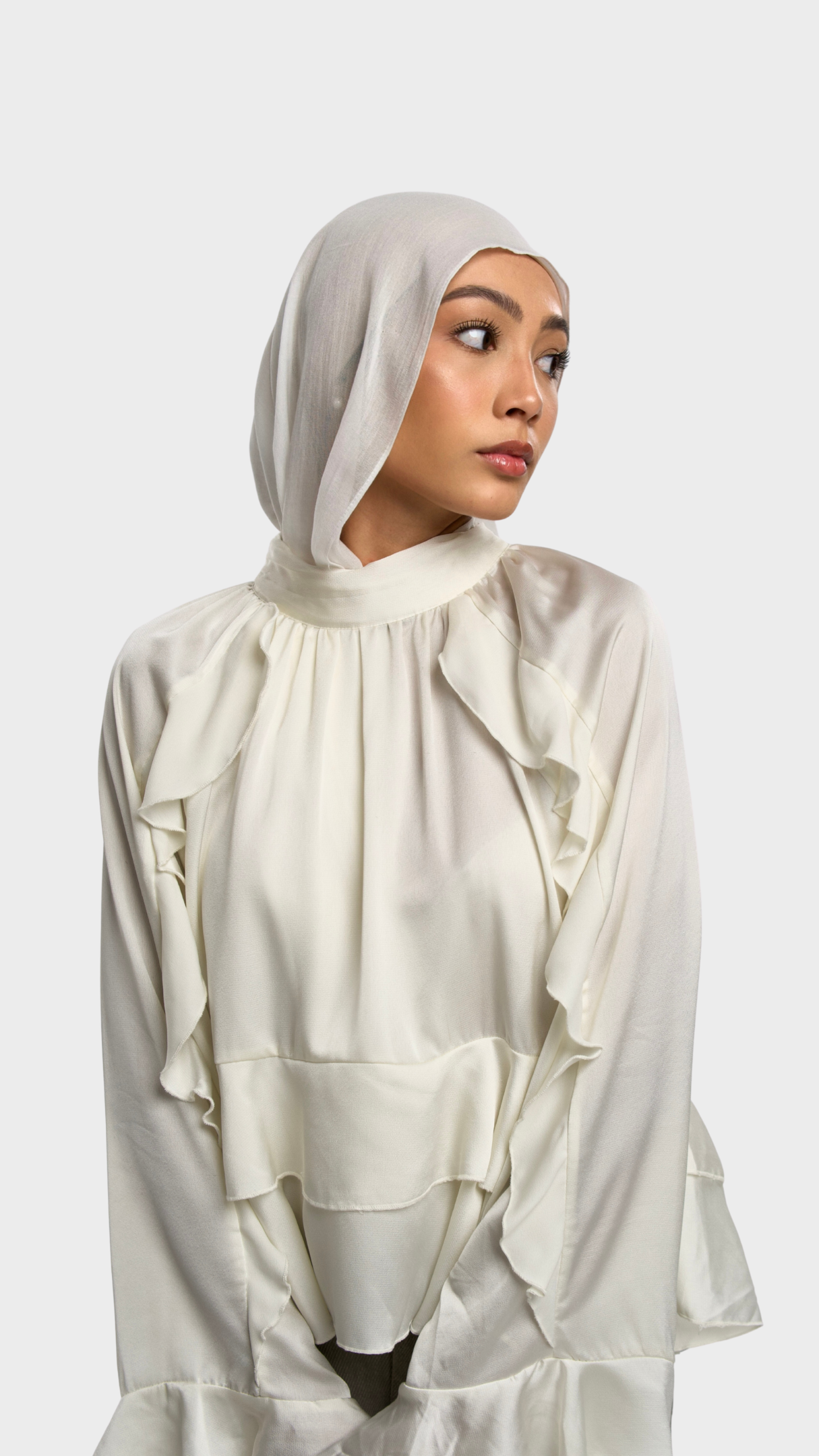 Ligne blanche Hijab