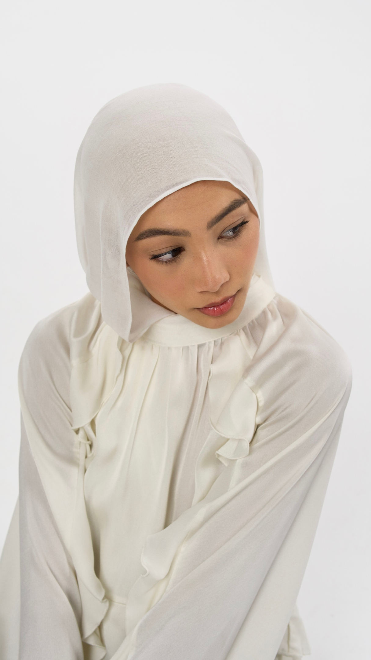Ligne blanche Hijab