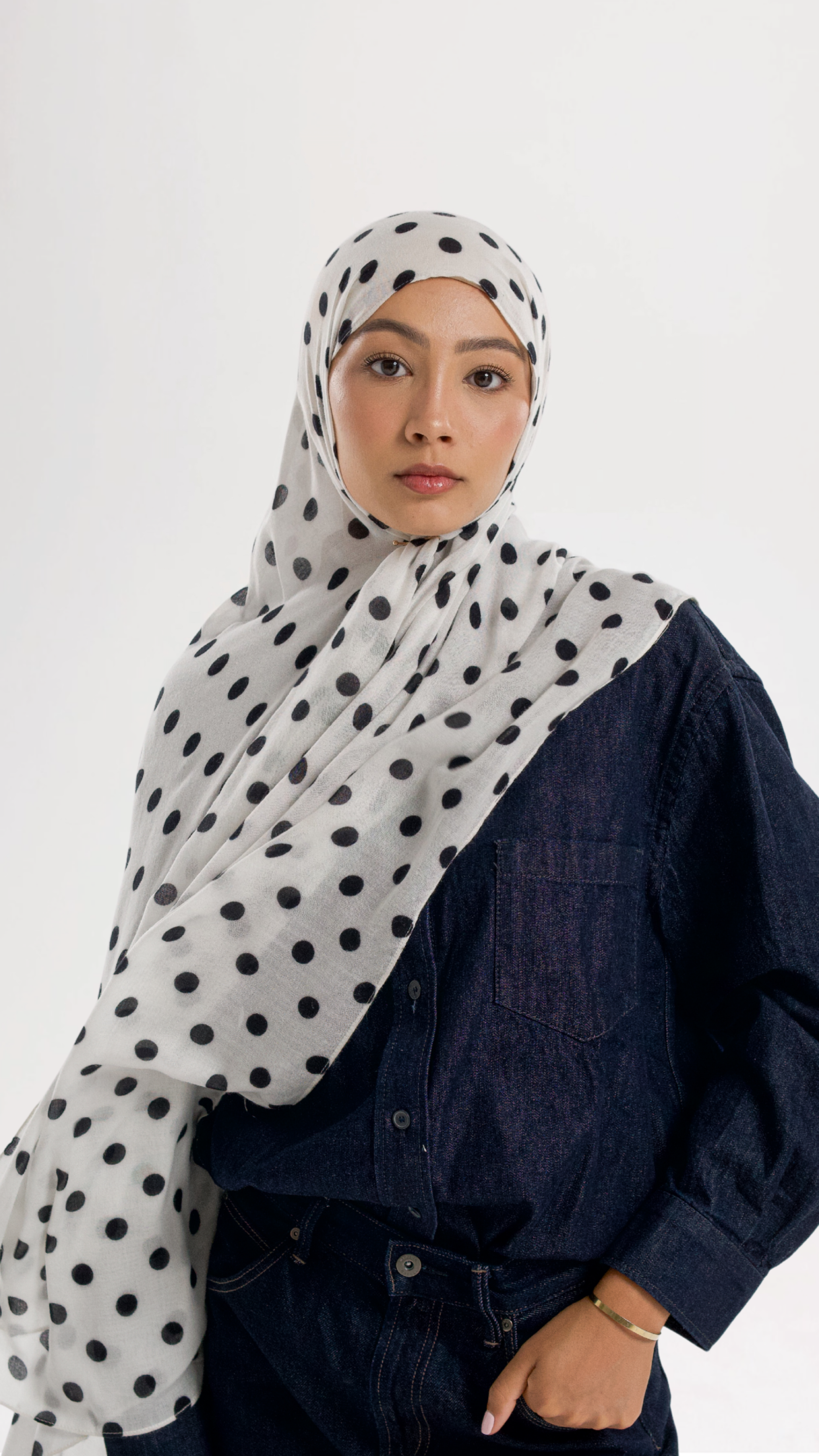 l'Iconique Pois Hijab