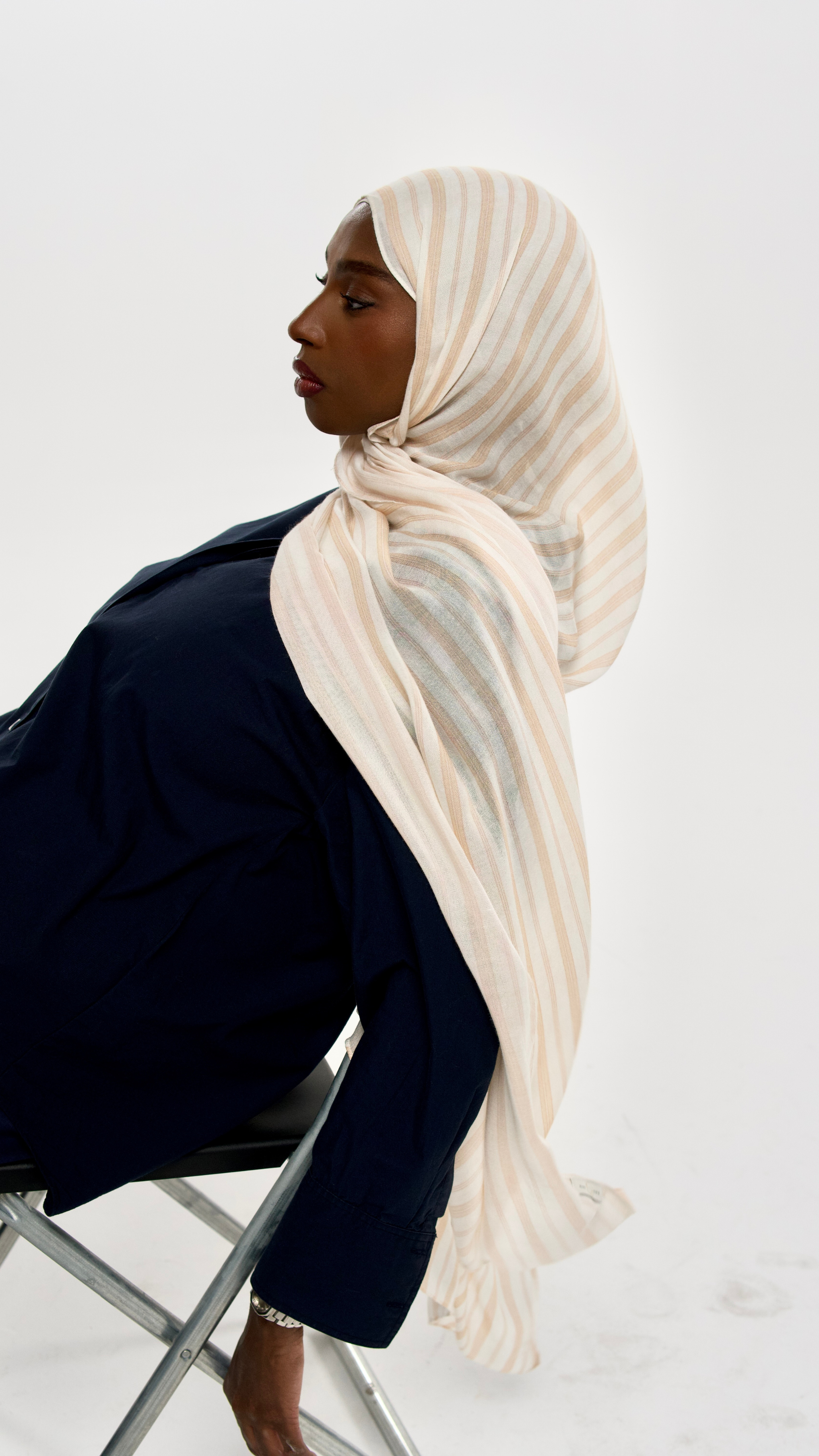 Pinstripe Hijab